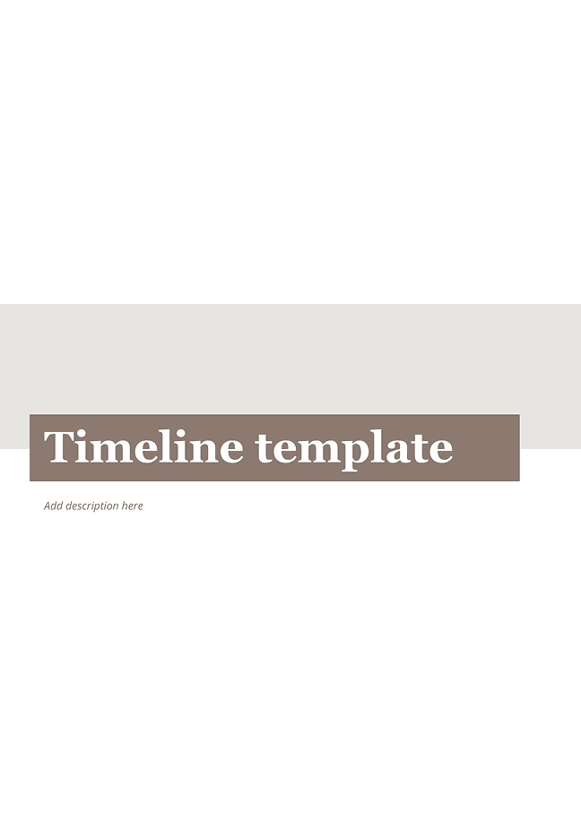 Timeline