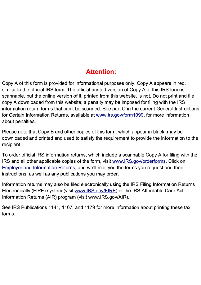Form 1098 (Mortgage Interest Statement)