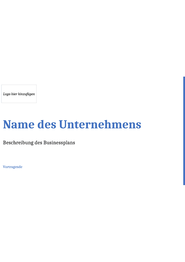 Businessplan