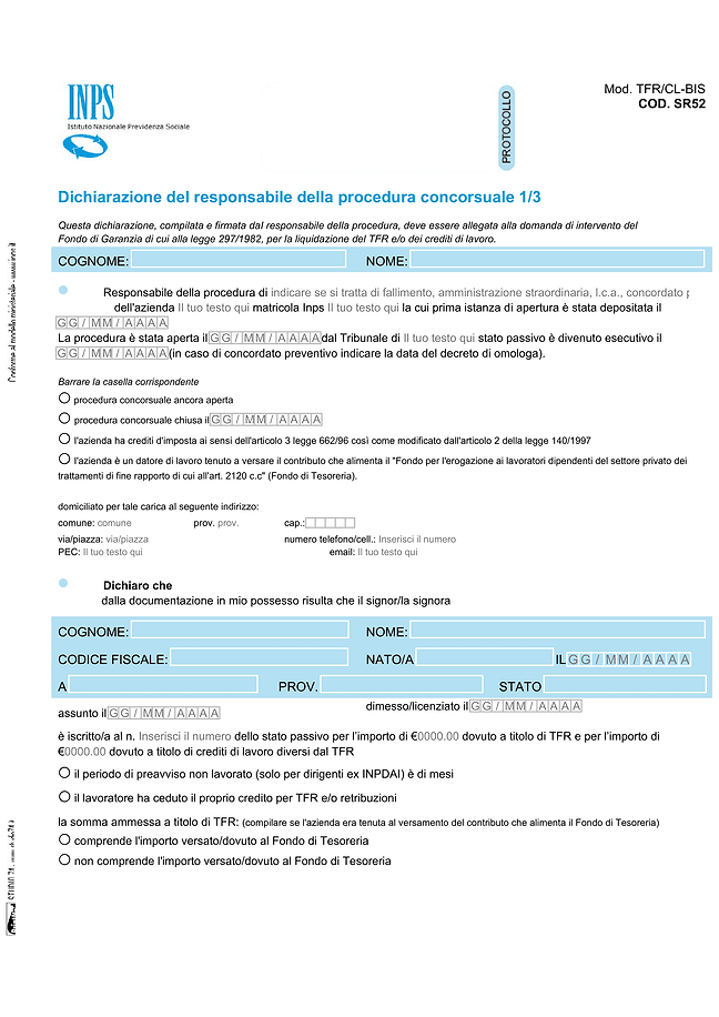 Modello SR52