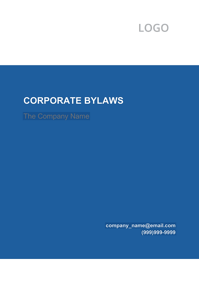 Corporate bylaws