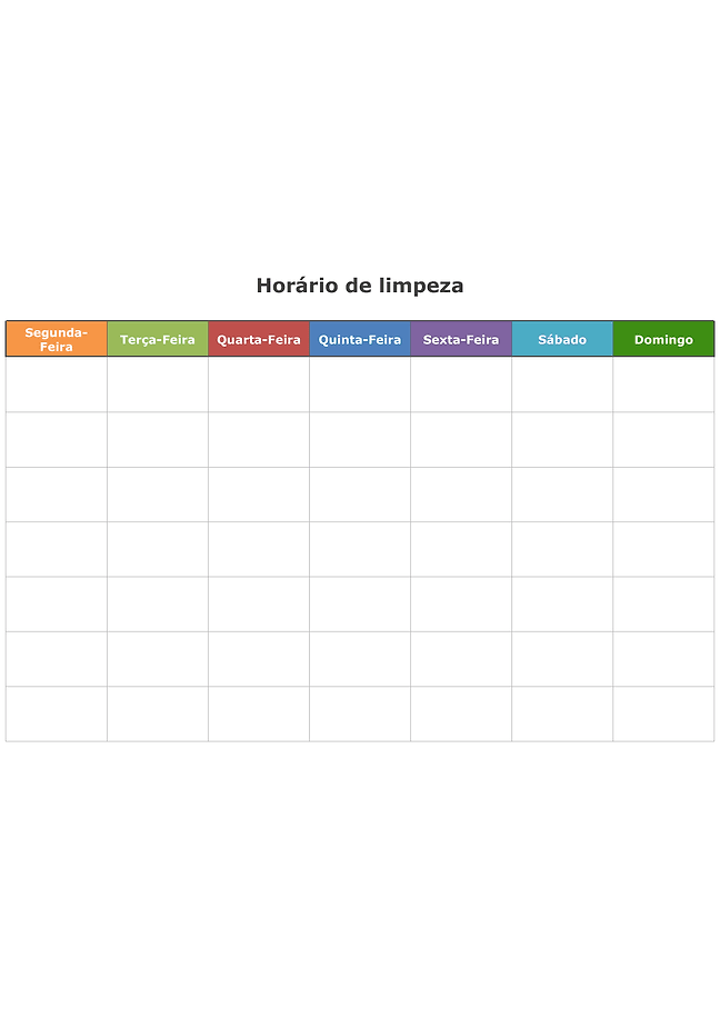 Formulário de agendamento de limpeza