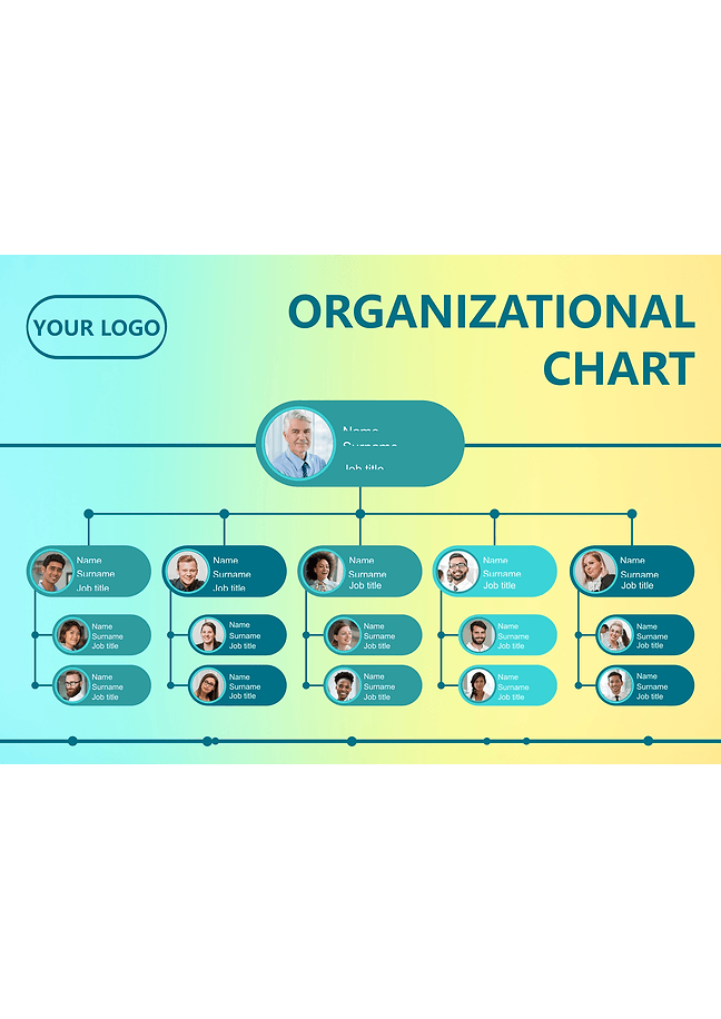 Organizational chart (photo)