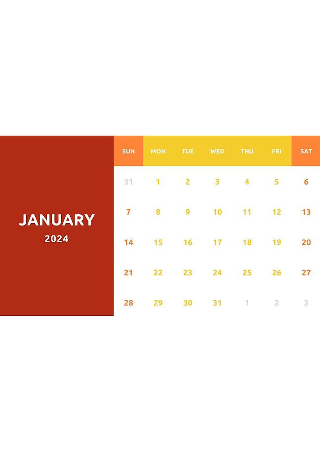 Calendar (slides)