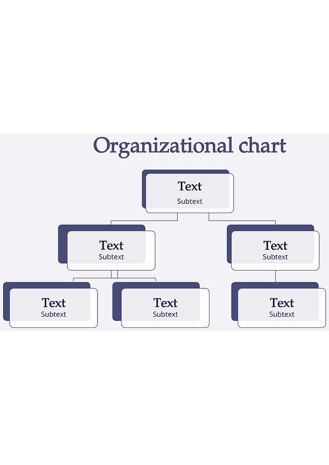 Organizational chart (minimalist)