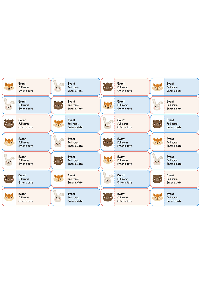 Word label (animal)