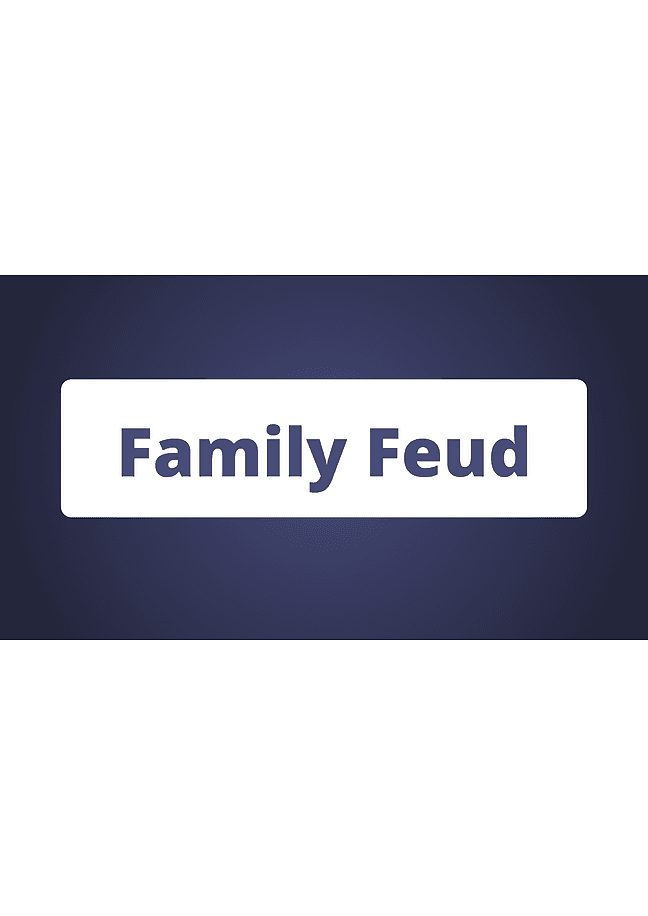 Quiz Family Feud