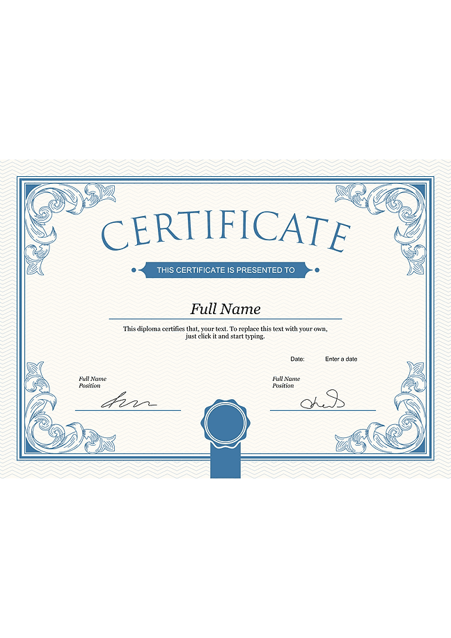 Certificate (ornate)