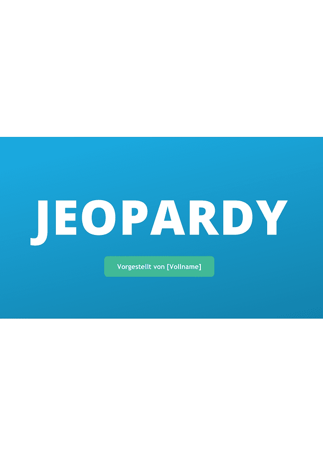 Jeopardy-Quiz