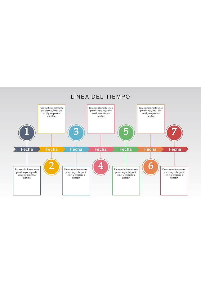 Línea del tiempo (horizontal)