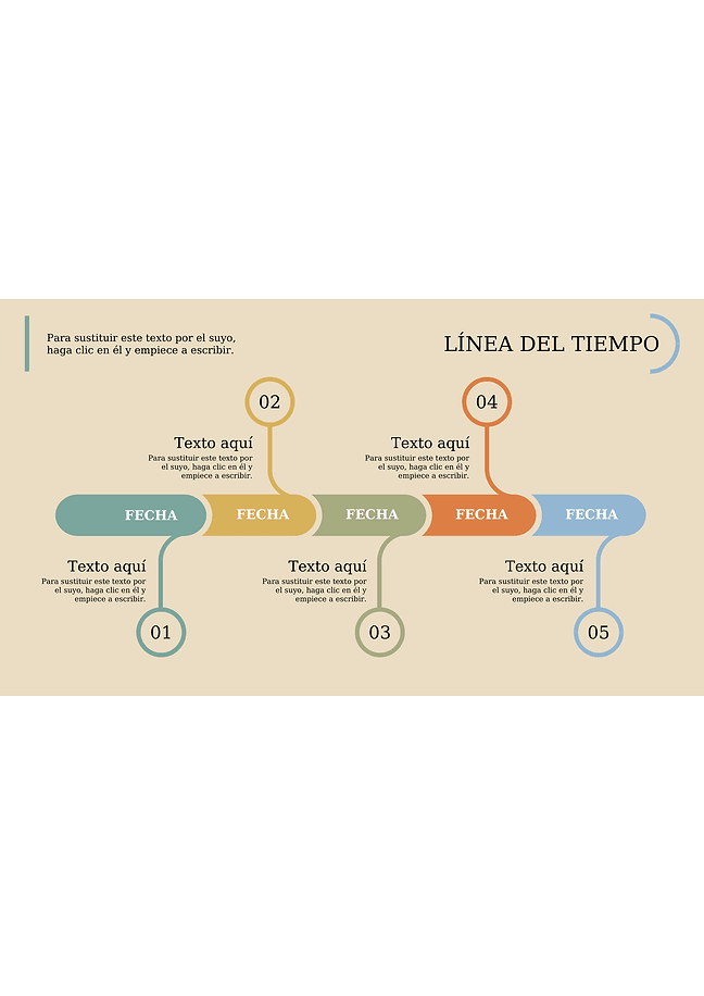 Línea del tiempo (alternado)