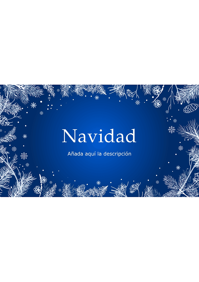 Presentación de Navidad