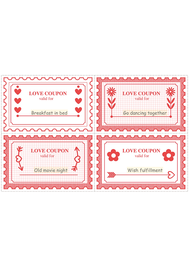 Love coupons