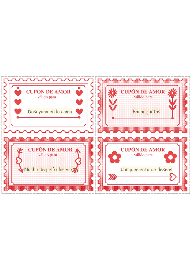 Cupón de amor