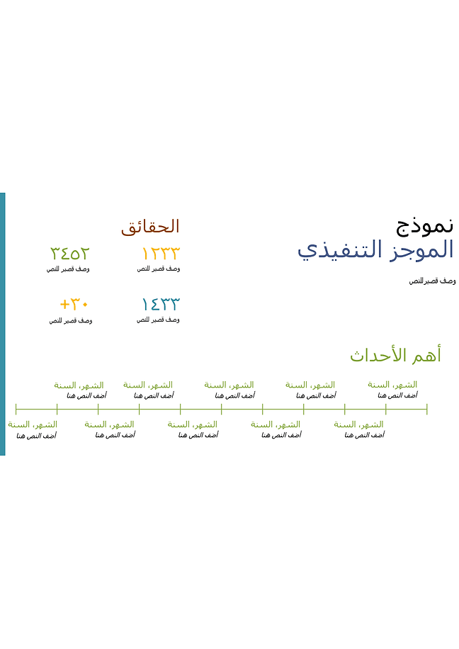 الملخص التنفيذي (بسيط)