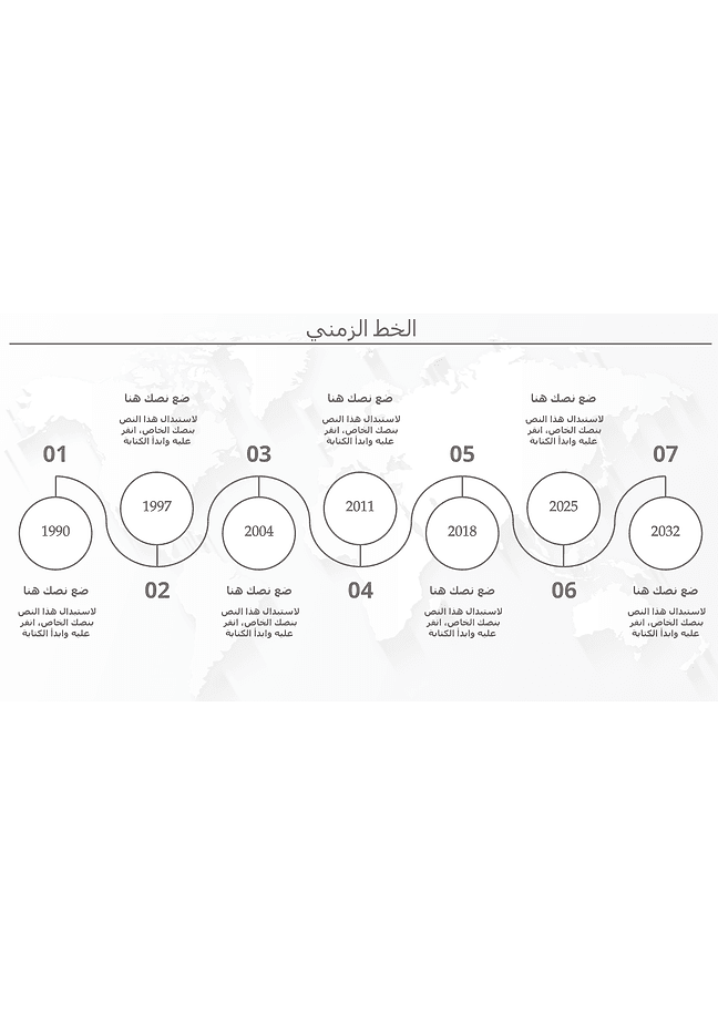 الخط الزمني (بيضاوي)