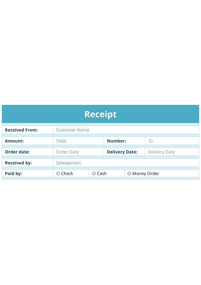 Receipt for Odoo