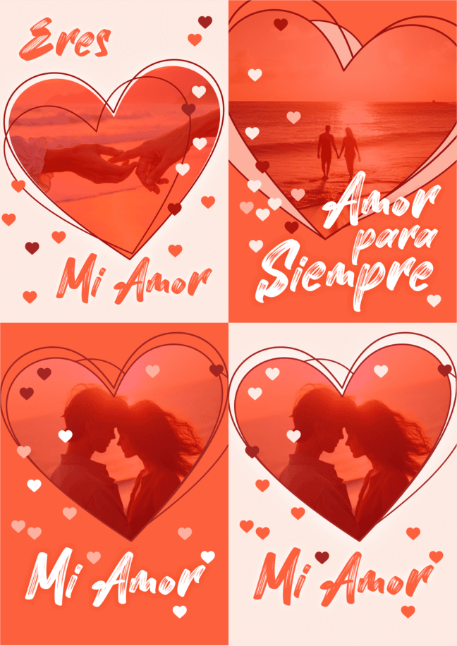 Plantilla de tarjeta de San Valentín