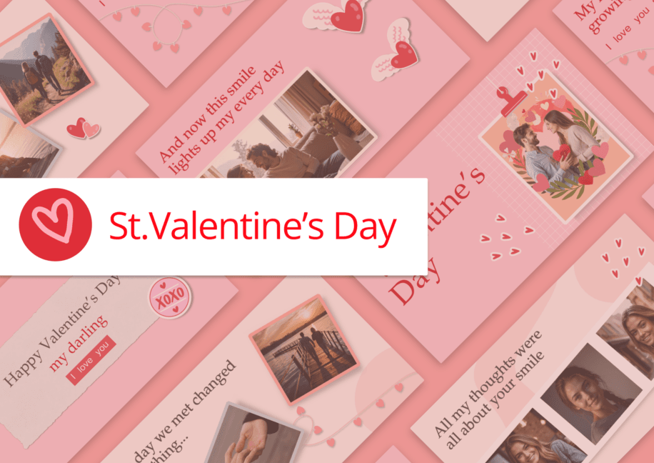 St. Valentine's presentation template