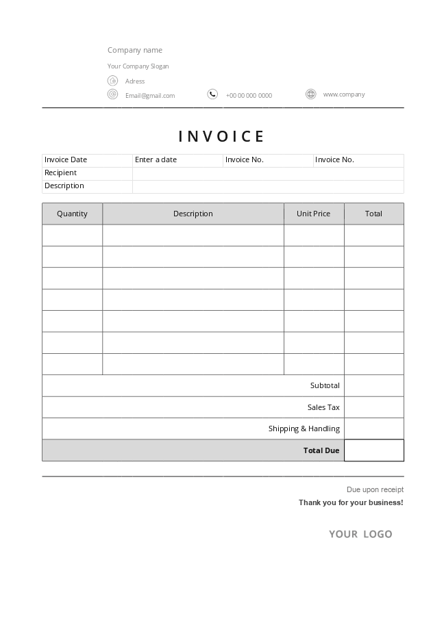 Invoice 5