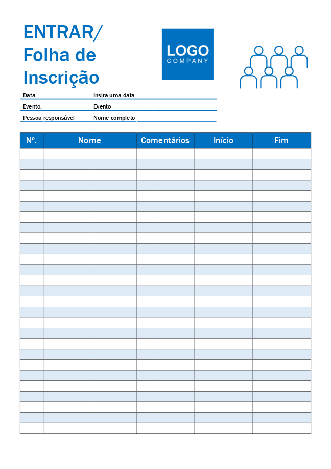 Lista de inscrições (azul-claro)