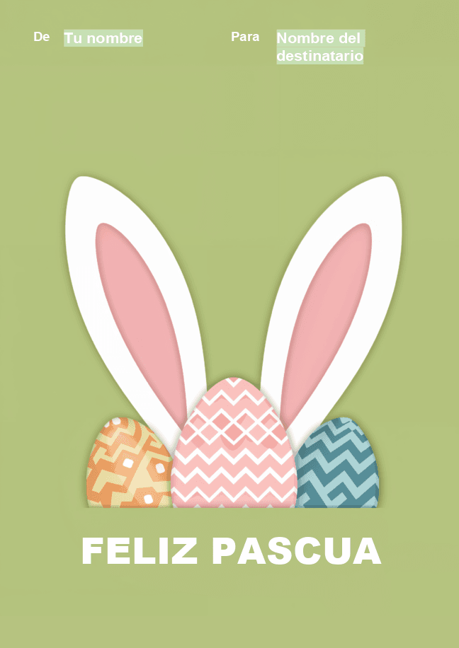 Tarjeta de Pascua 2