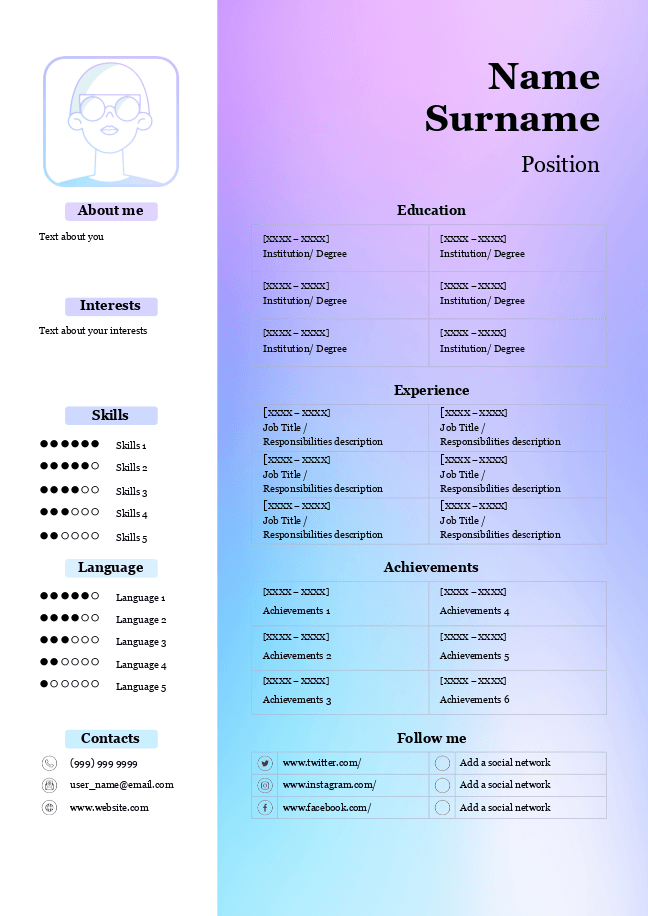 Resume (CV) 15