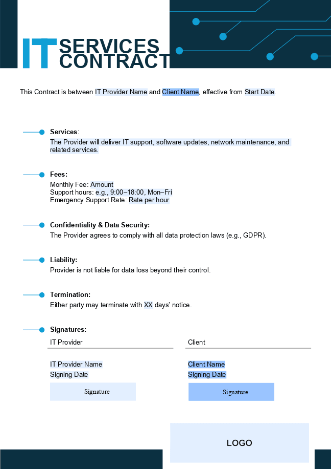IT Services Contract