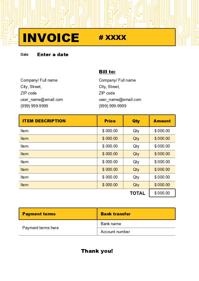Invoice 3