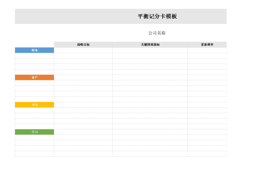 平衡记分卡