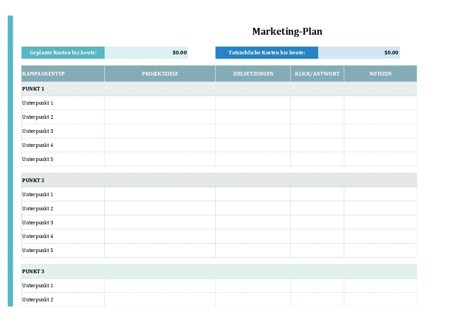 Marketingplan