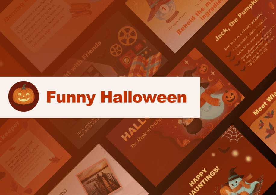 Halloween presentation template 1