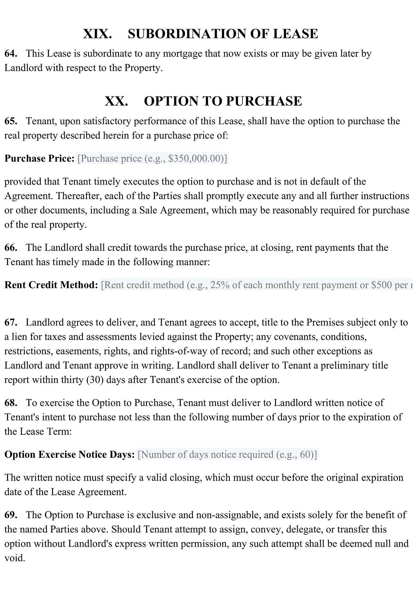 Residential rent to own agreement 10