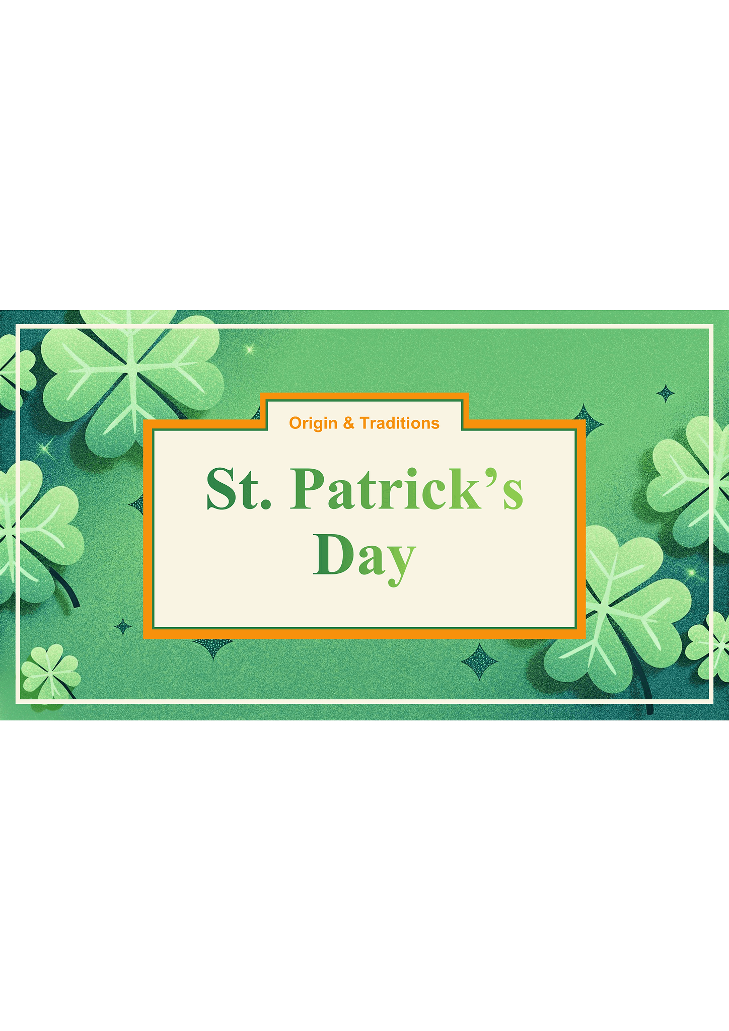 St. Patrick's presentation 1