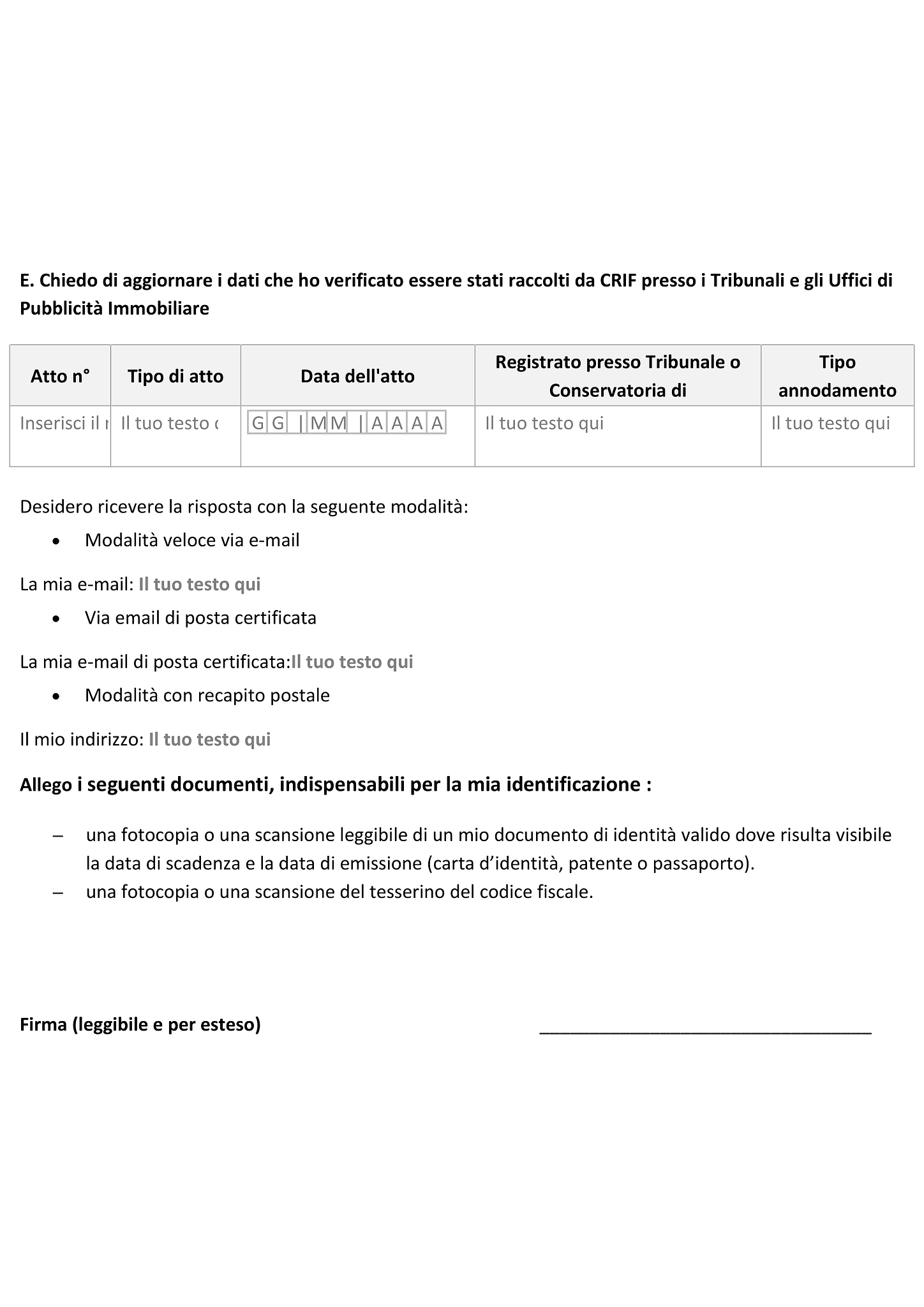 Modulo CRIF 2