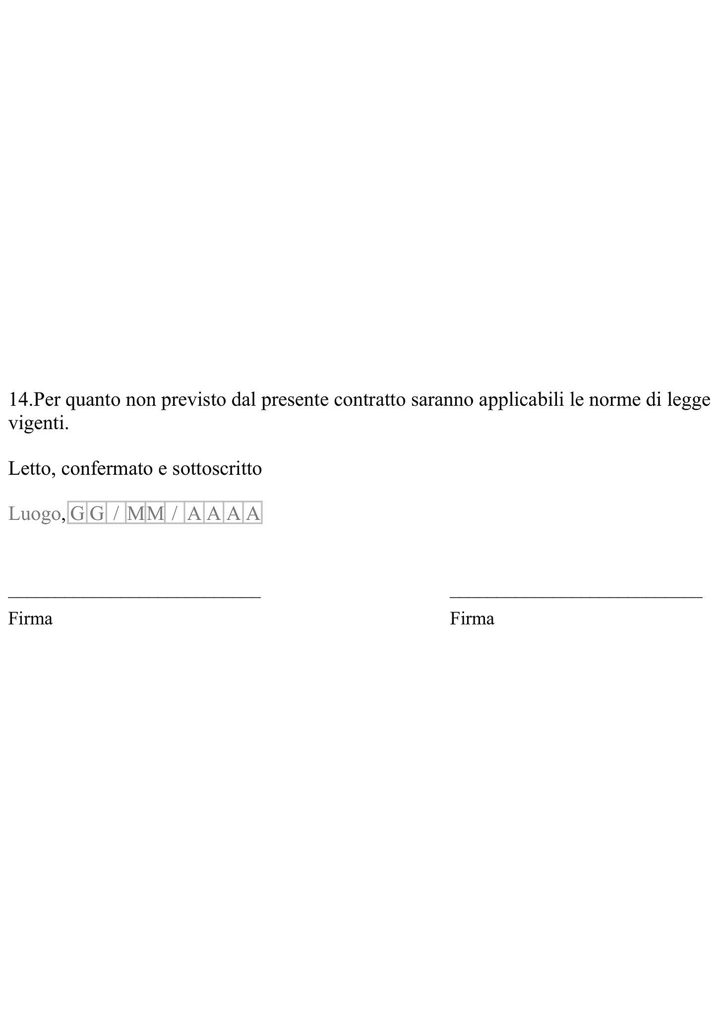 Modulo contratto di deposito 2