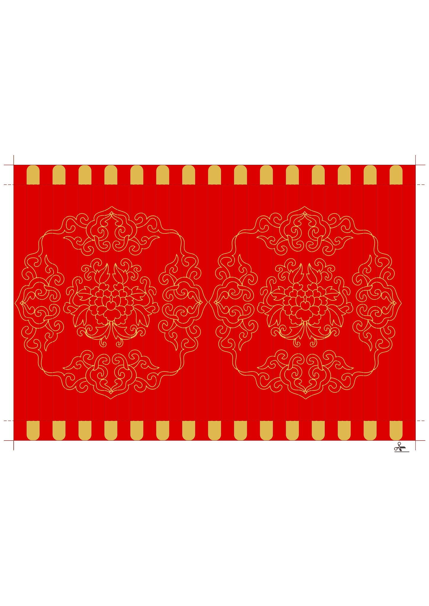 Chinese lantern (cylindrical) 2