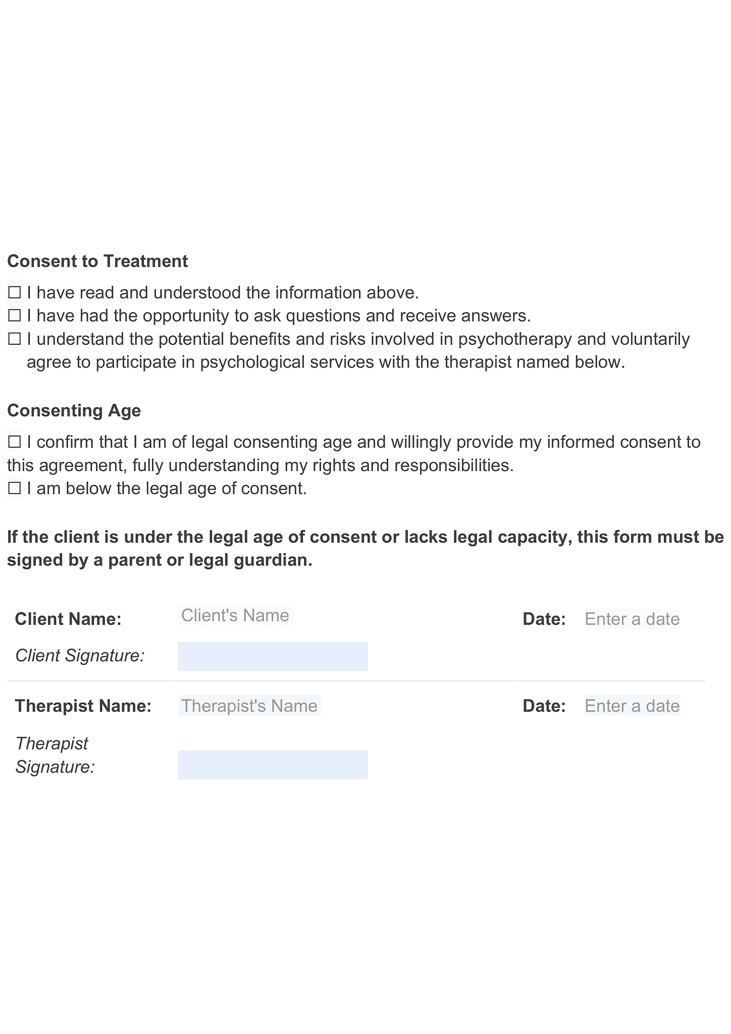 Psychologist consent form 3
