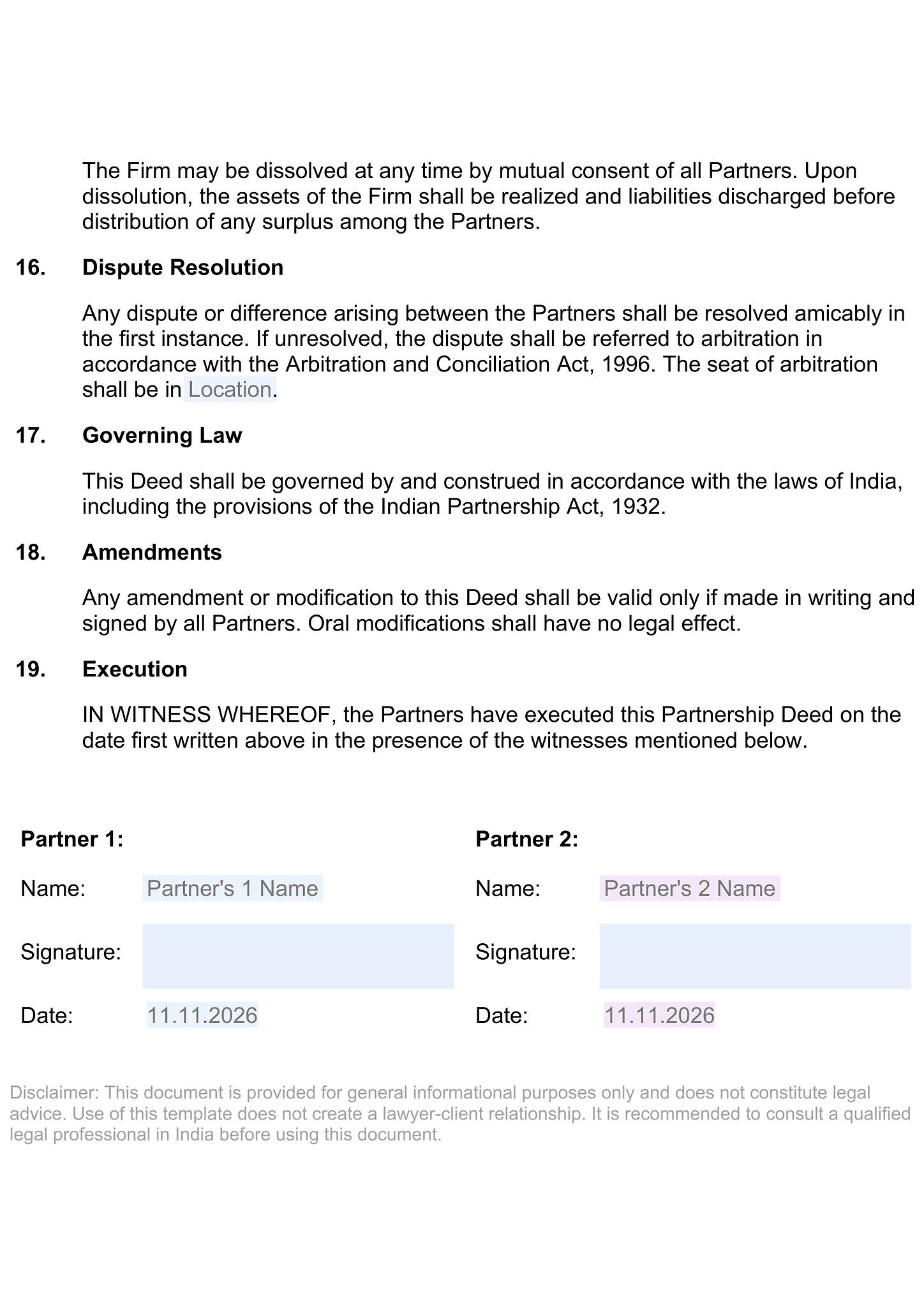 Partnership deed 3