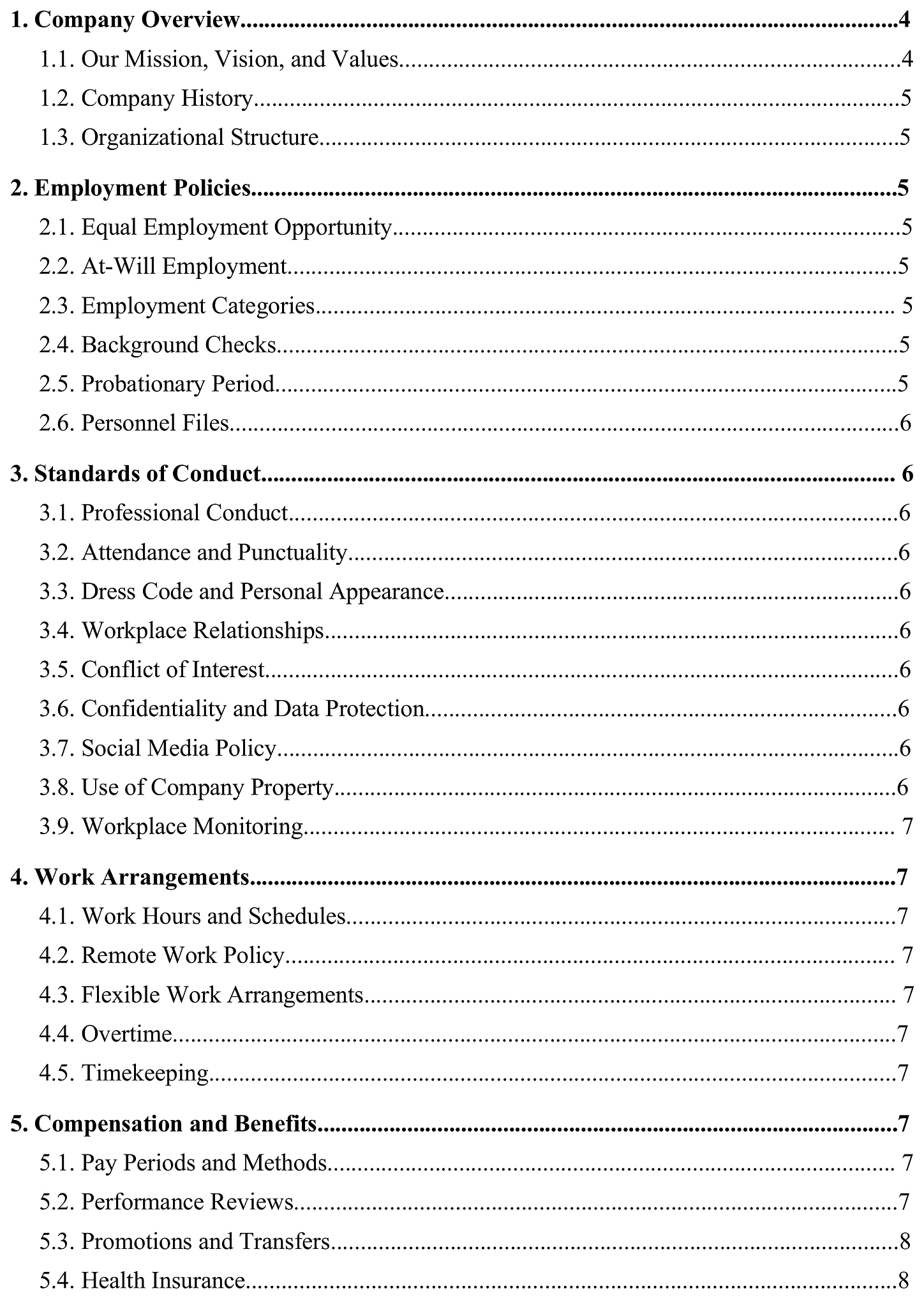 Employee handbook 3
