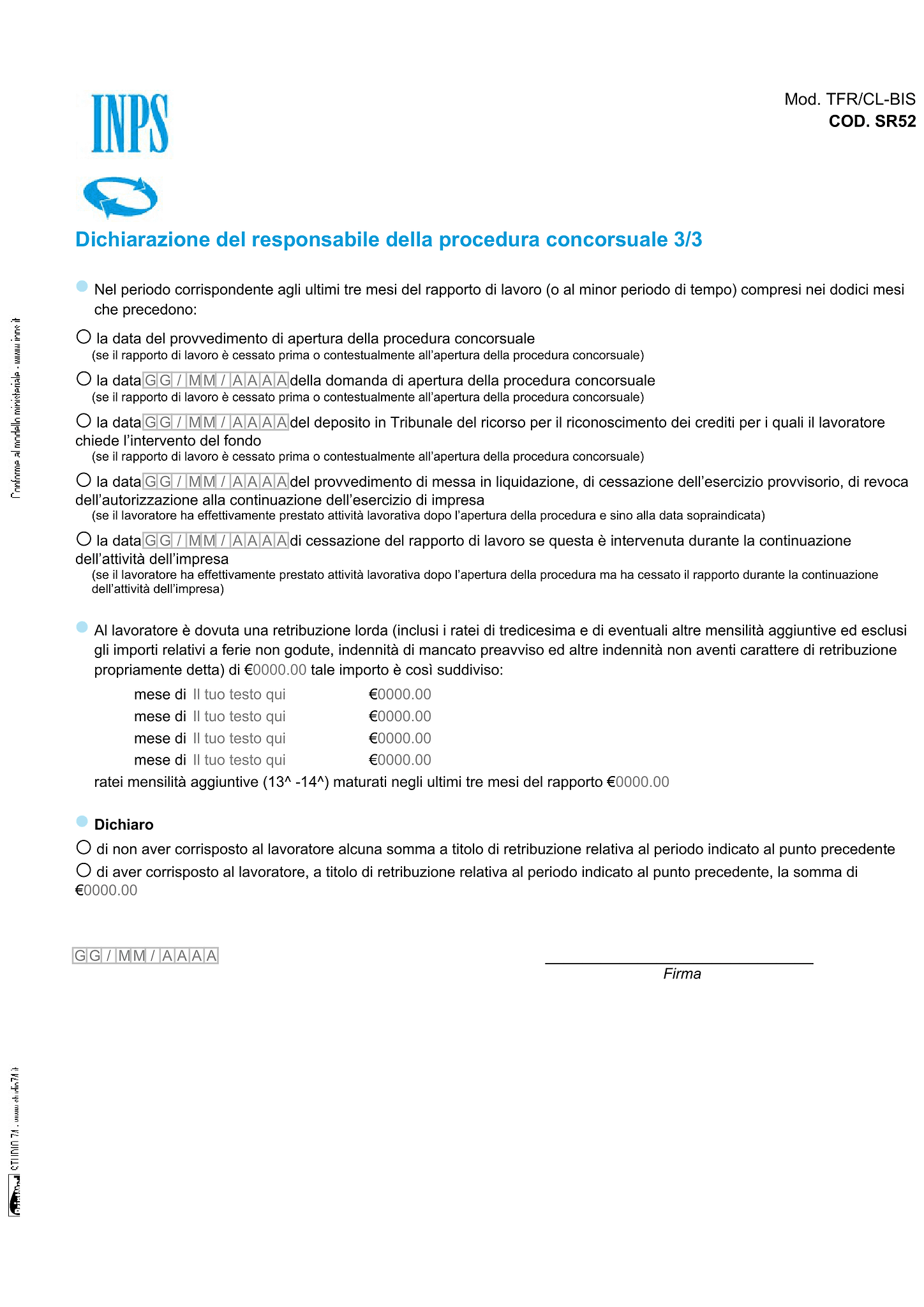 Modello SR52 4