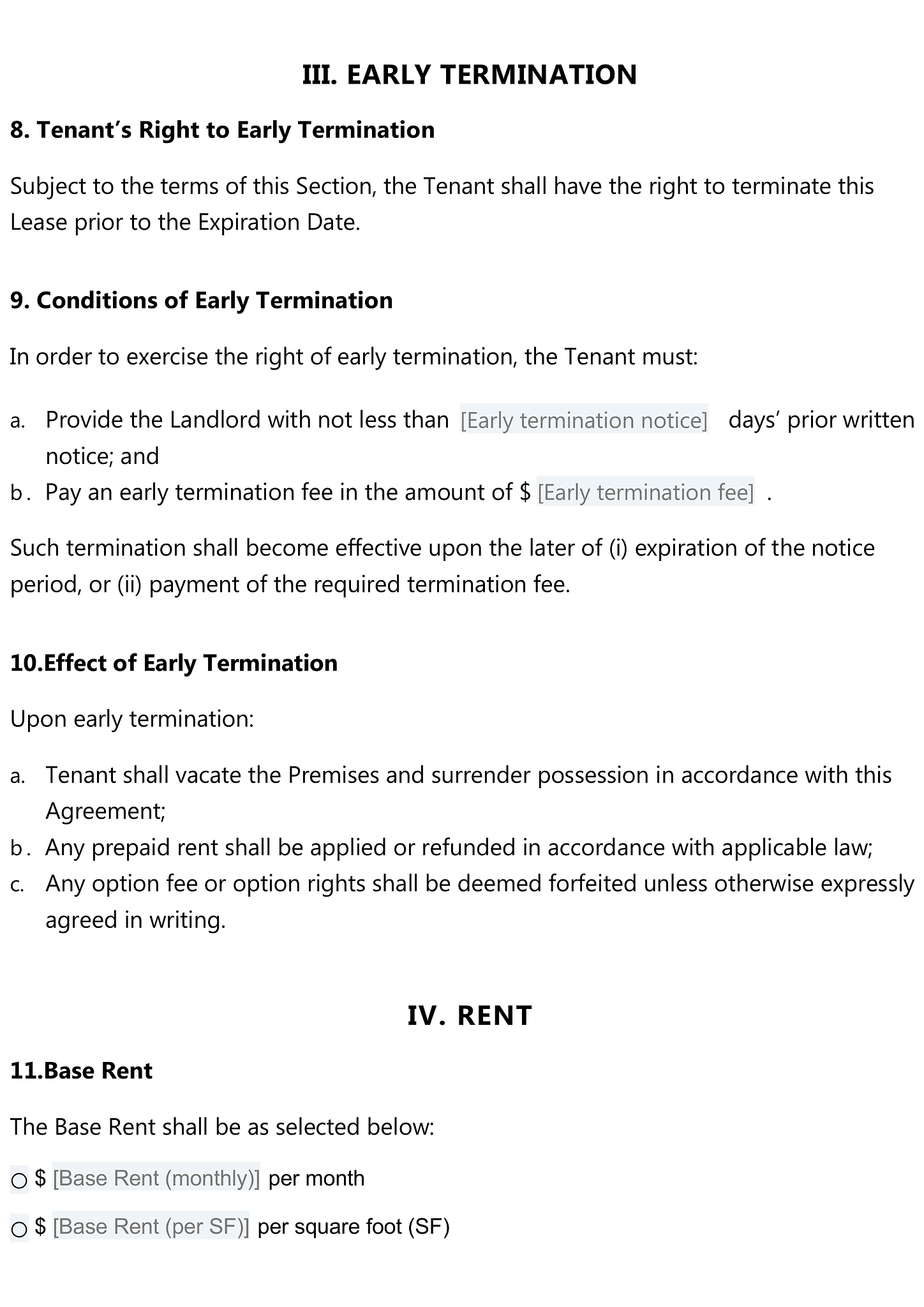 Commercial lease with option to purchase 4