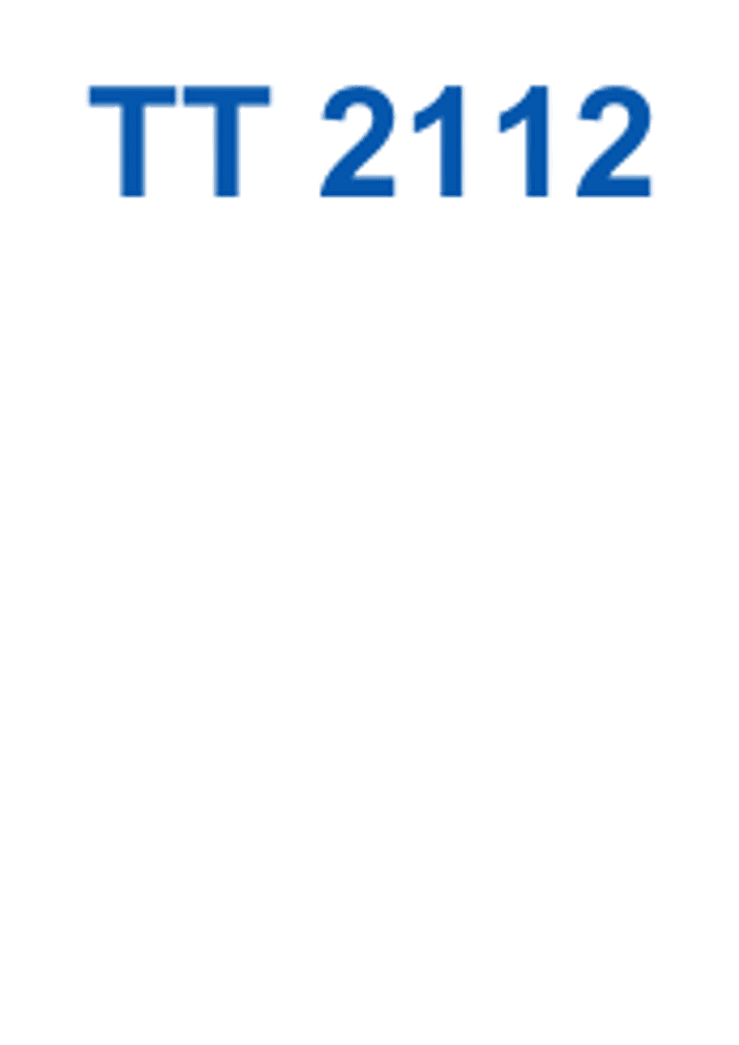 Modello TT2112 5