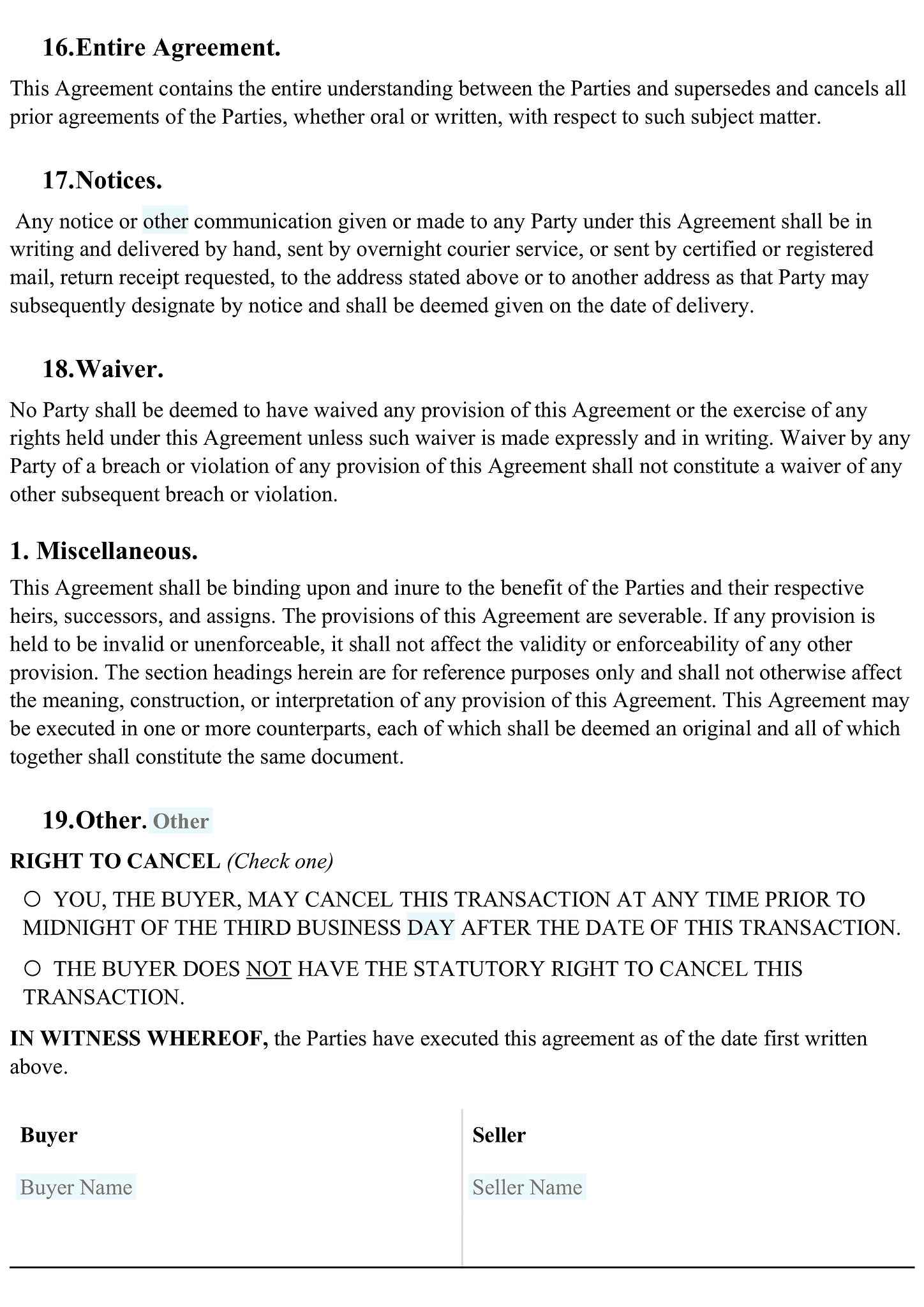 Sale and purchase agreement for Odoo 5
