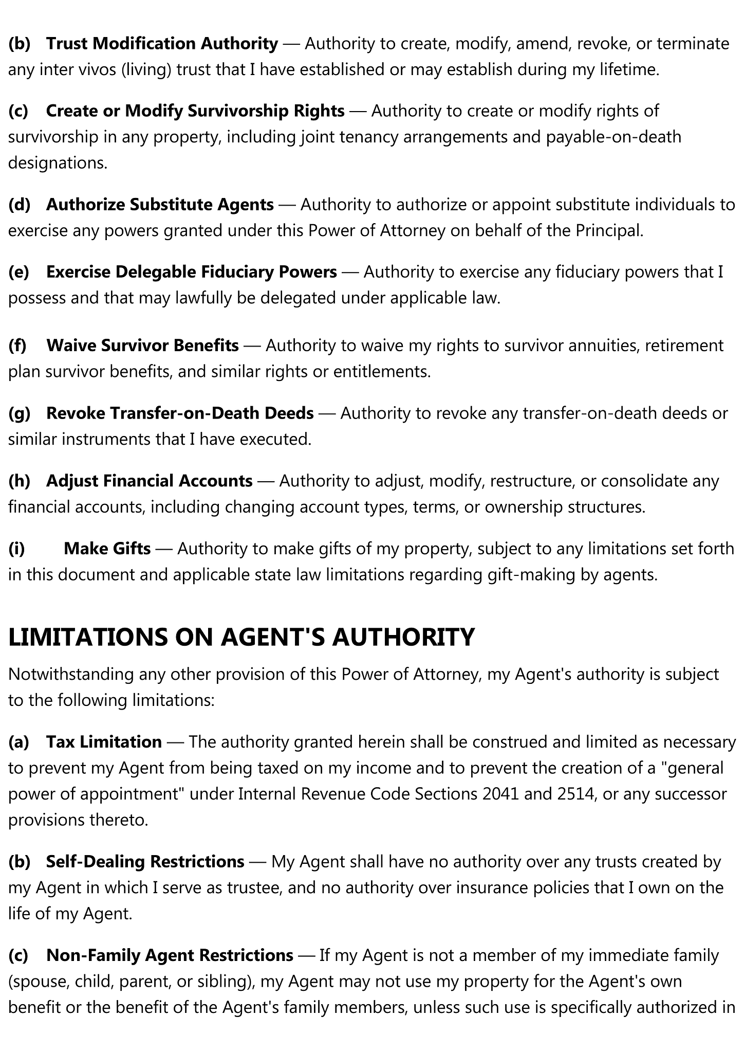 Durable power of attorney 5