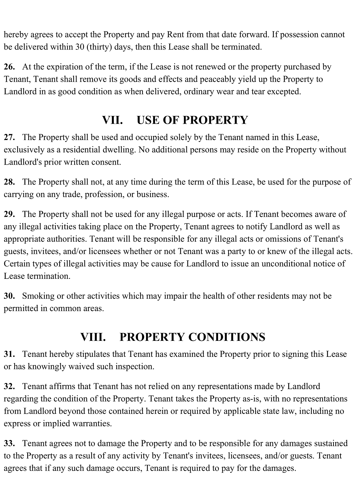 Residential rent to own agreement 5