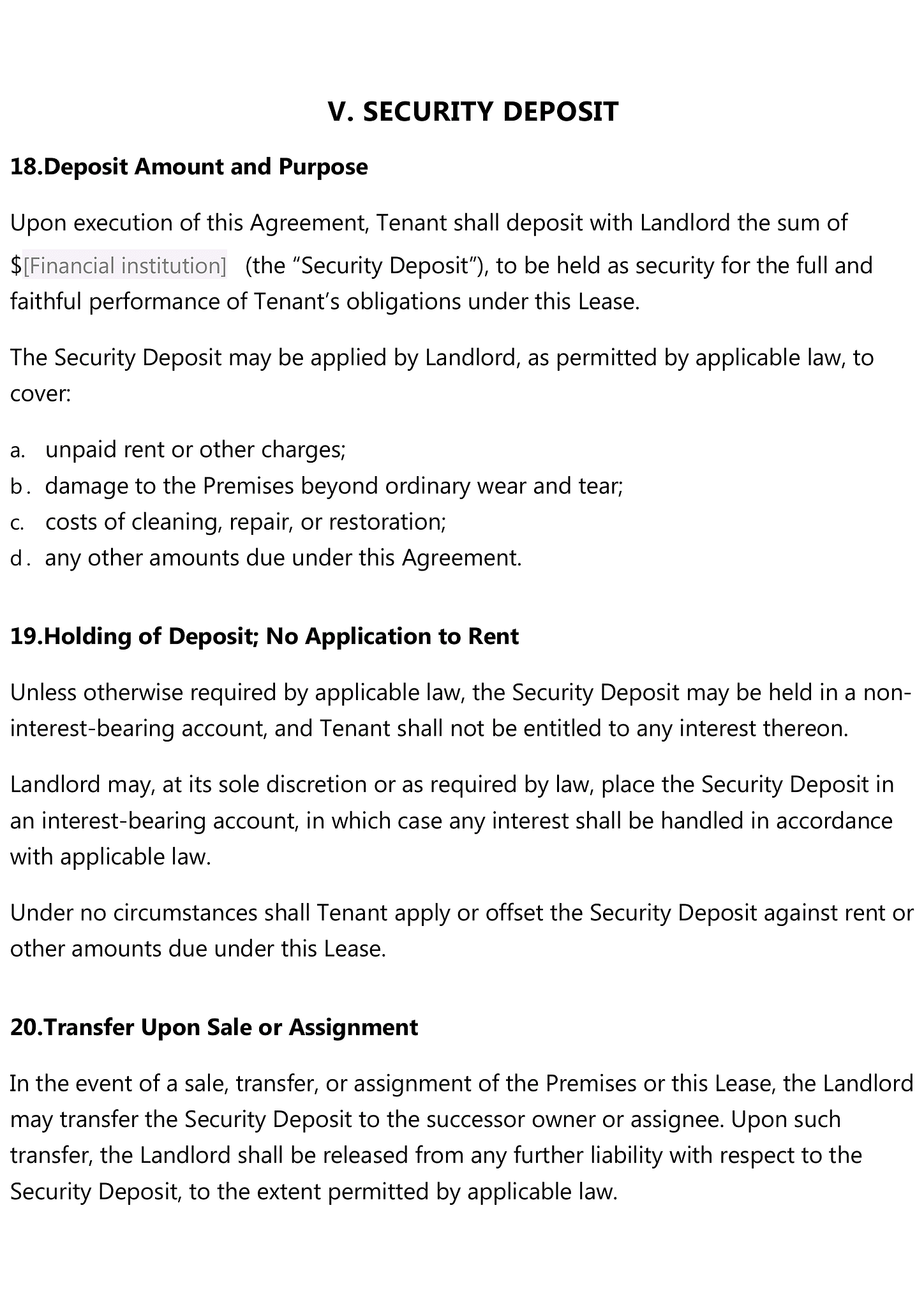 Commercial lease with option to purchase 6