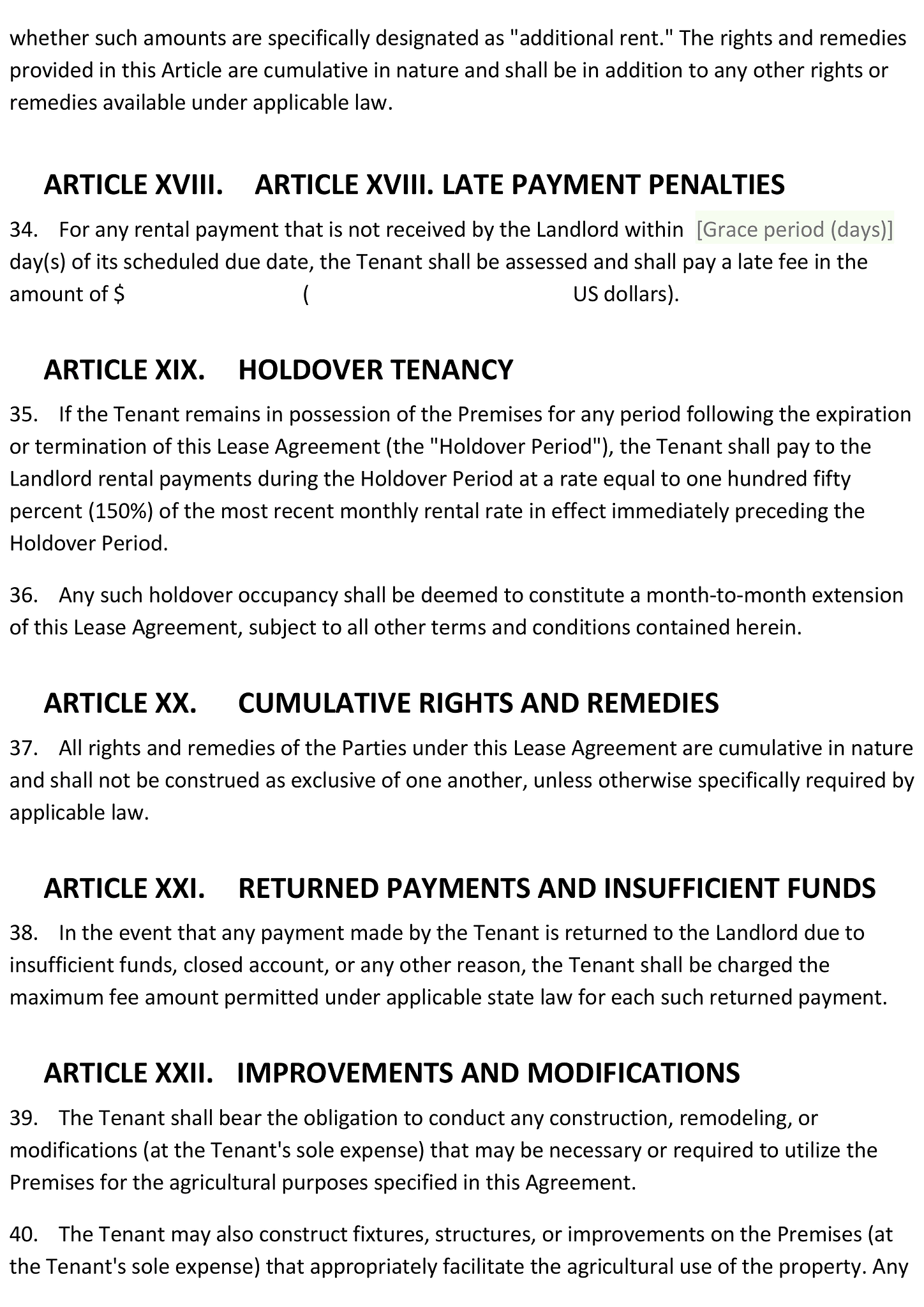 Farm lease agreement 7